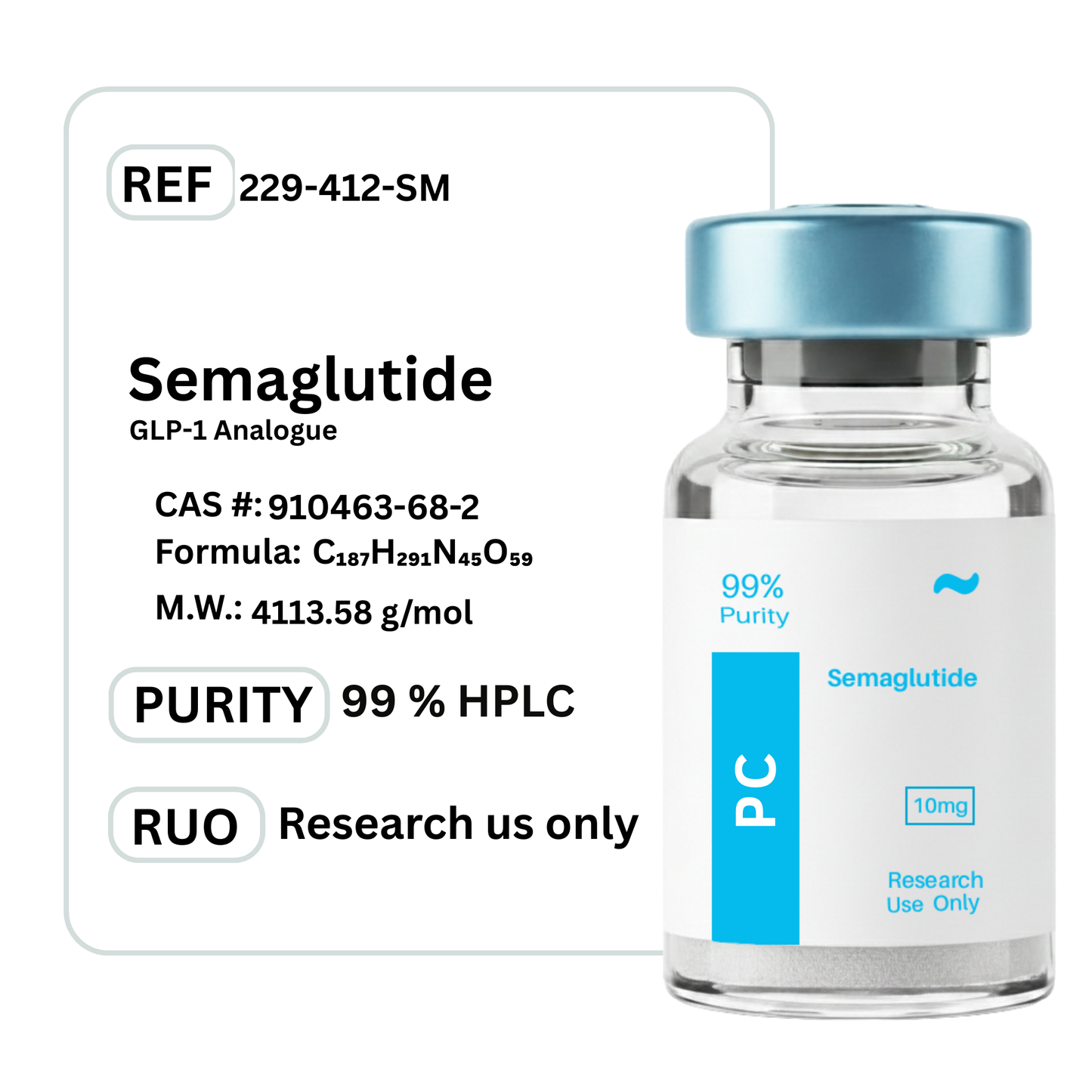 Semaglutide - Premium Research Peptide