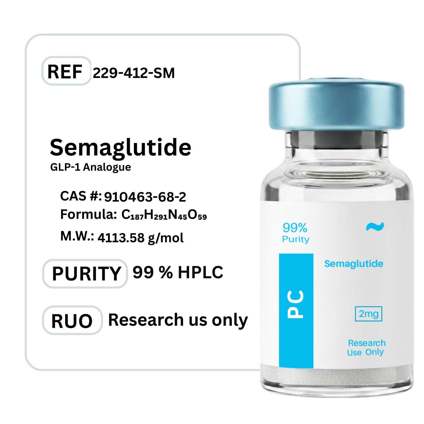 Semaglutide - Premium Research Peptide