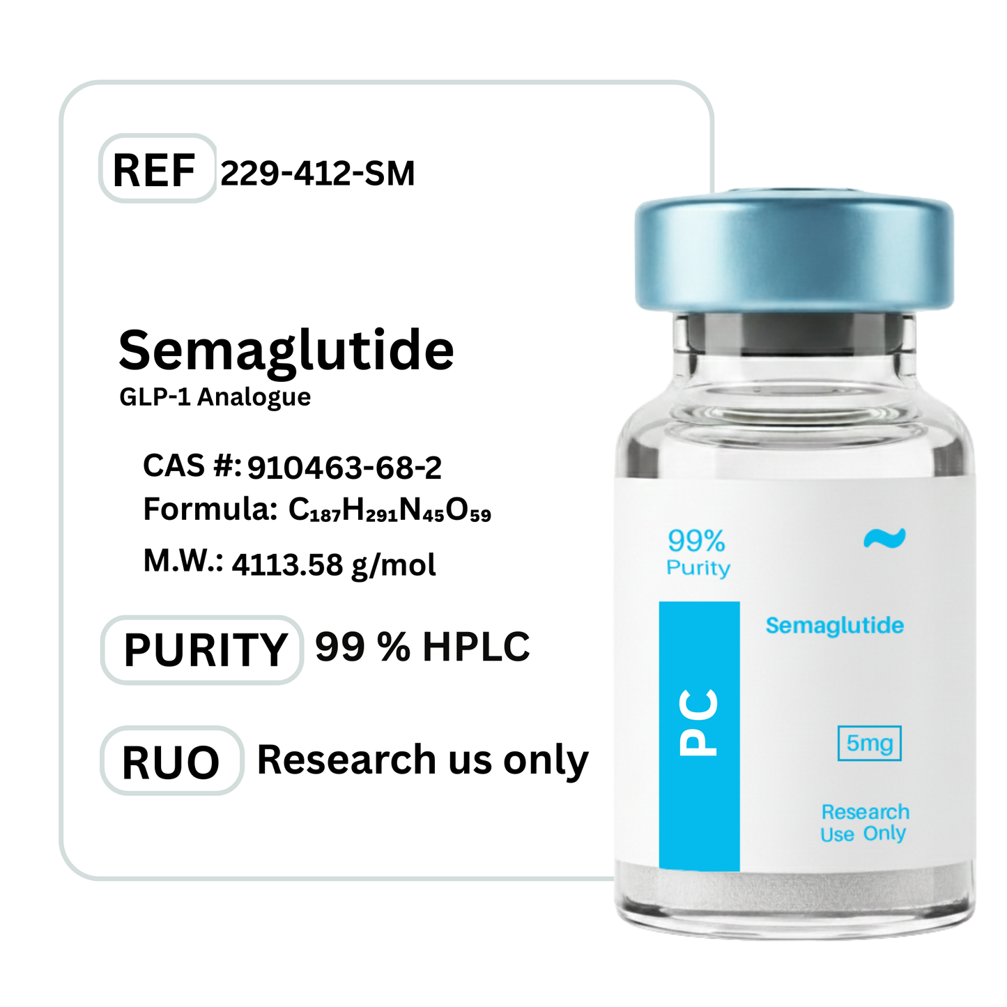 Semaglutide - Premium Research Peptide