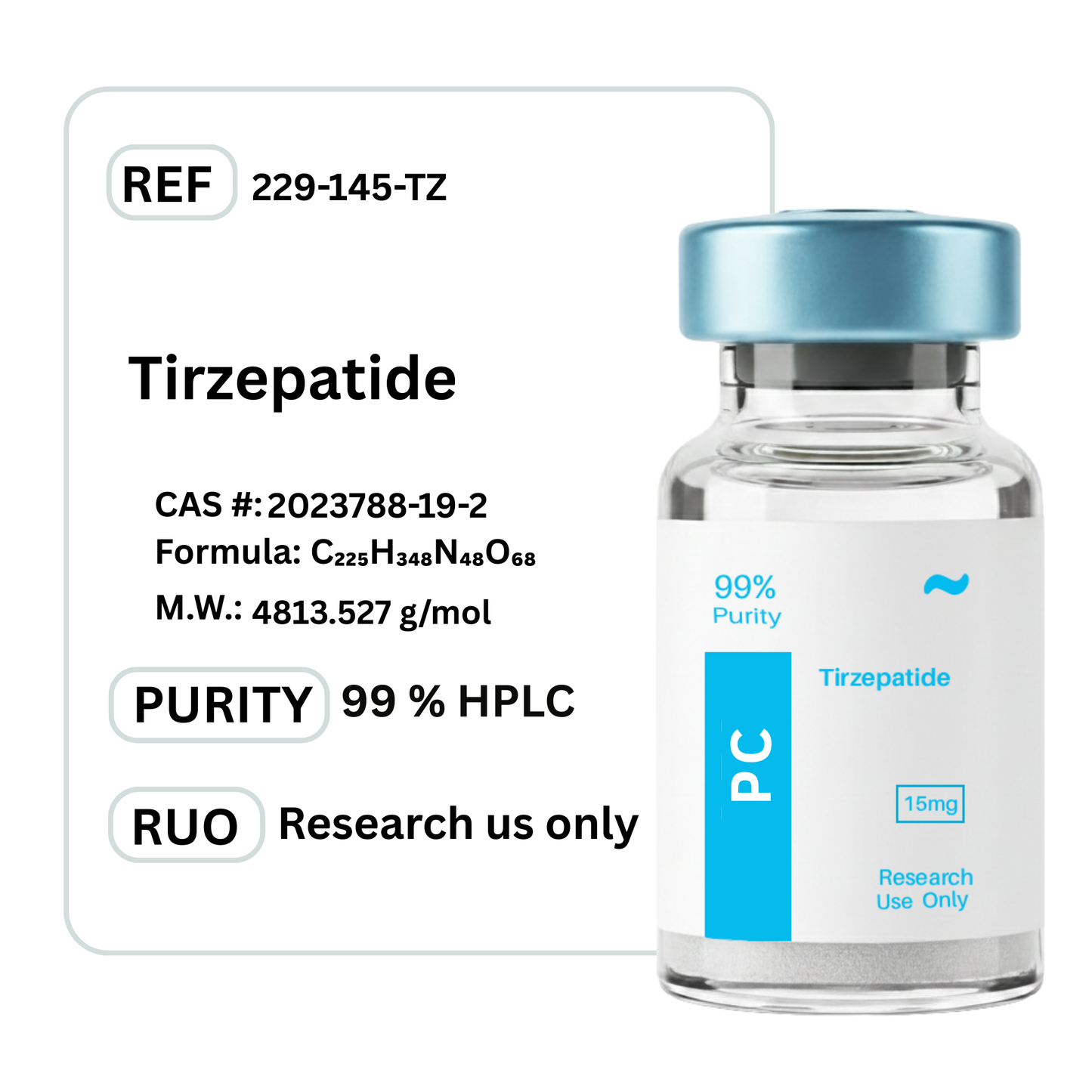 Tirzepatide - Premium Research Peptide