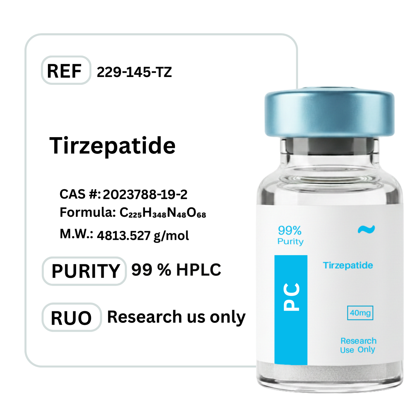 Tirzepatide - Premium Research Peptide
