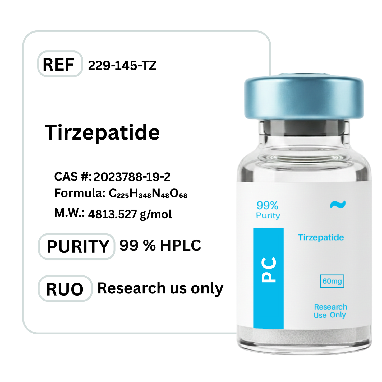 Tirzepatide - Premium Research Peptide